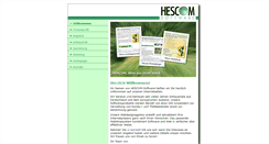 Desktop Screenshot of hescom.de